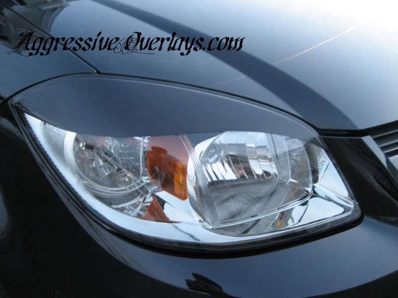 Chevy cobalt headlight eyelid overlays pontiac g5