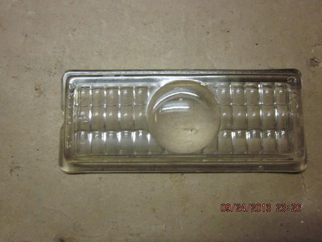 1946 cadillac glass parking lamp lens