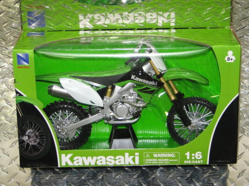 New ray 1:6 motorcycle kawasaki kx 450 f 2010 49083