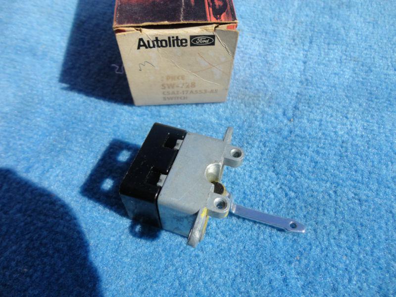 1965 1966 ford mercury nos new blower motor switch fomoco c5az 17a553 a1