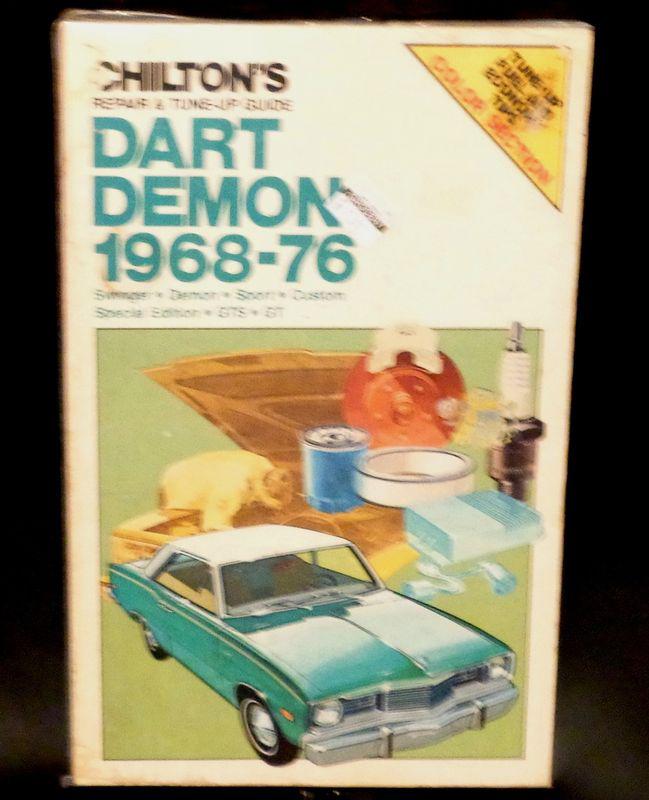 Odge dart / demon   chilton repair & tune up guide   1968-1976  