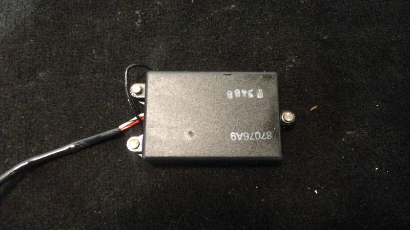 Idle speed controller #87076a10 for 1995 mariner 200hp mag efi outboard motor 