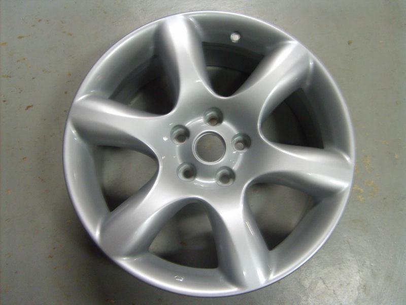 2006-2007 nissan murano wheel, 18x7.5, 6 spoke full painted silver