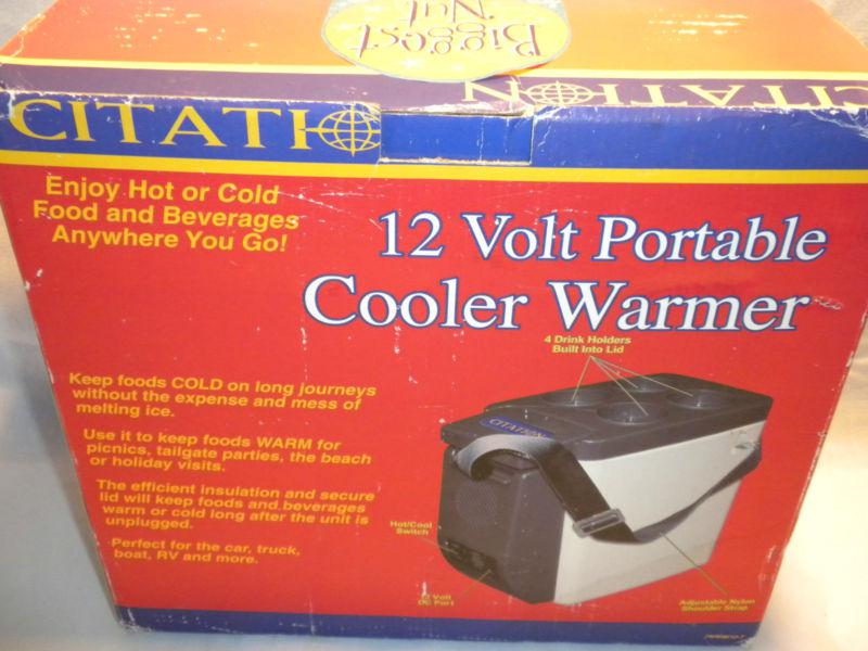 Citati 12 volt portable travel cooler and warmer