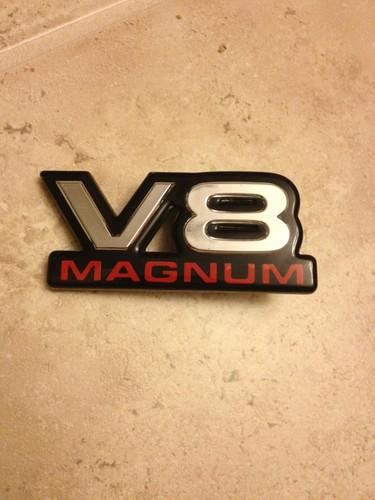 Oem 94-01 dodge dakota ram magnum v8 emblem