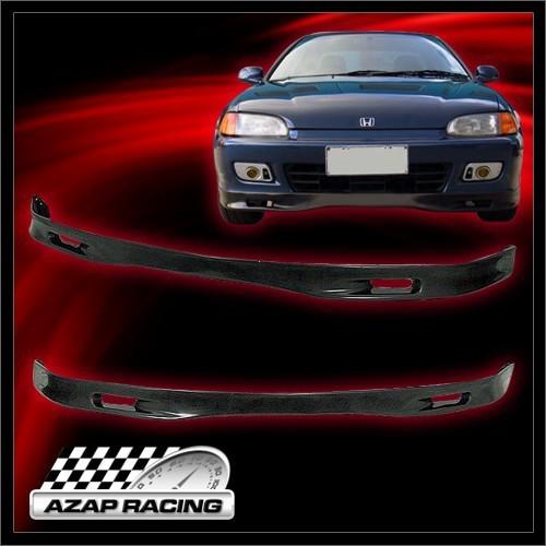 1992 93 94 95 jdm spoon urethane front bumper lip spoiler for honda civic 2/3dr