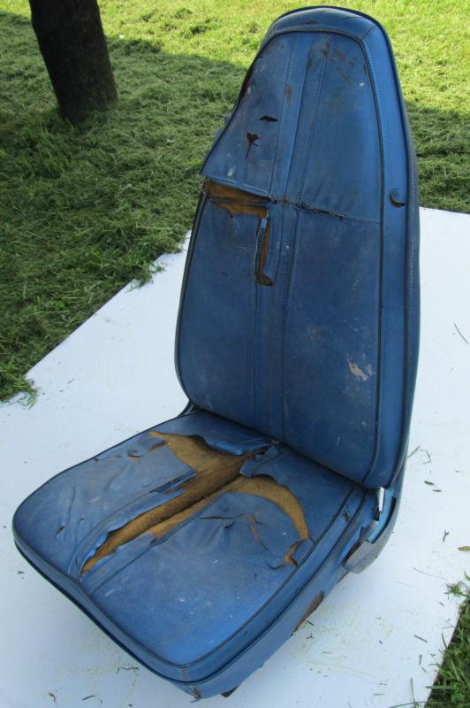 1970 1971 mopar e body cuda challenger right bucket seat assembly