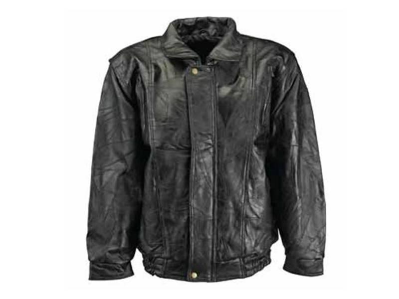Maxam® brand italian mosaic™ design genuine top grain lambskin leather jacket