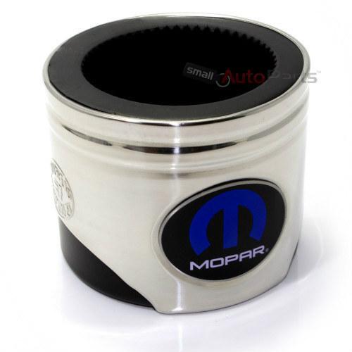 Mopar logo dodge jeep chrysler piston shaped soda cup can cooler holder koozie