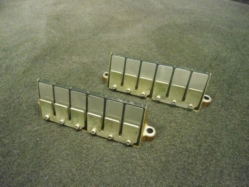 #816032a 1 reed blocks (2x) 1994-1998 225hp 250hp mercury 3.0l efi boat~597~ #2