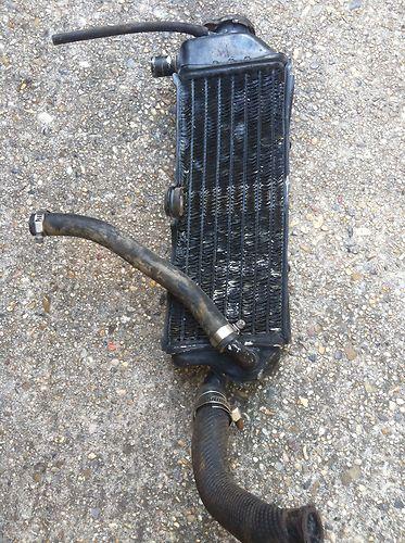 1992 suzuki rm250 rm 250 right side radiator