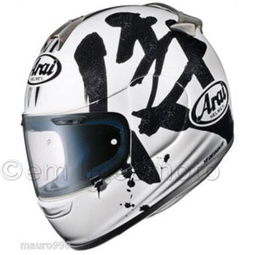 _ helmet arai chaser samourai white - size xl