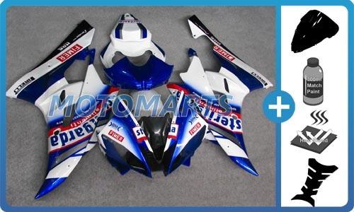 Bundle for yamaha yzf 600 r6 06 07 injection body kit fairing & windscreen ai