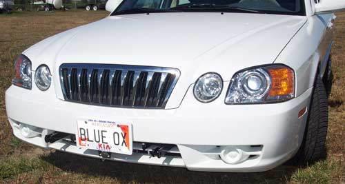 Blue ox bx2708 base plate for kia optima 03-06