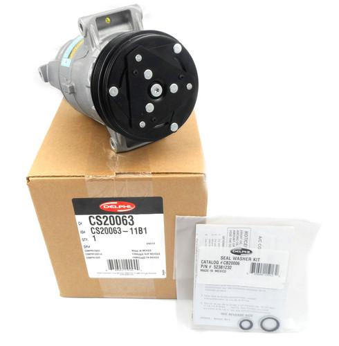 New delphi a/c compressor & clutch cs20063