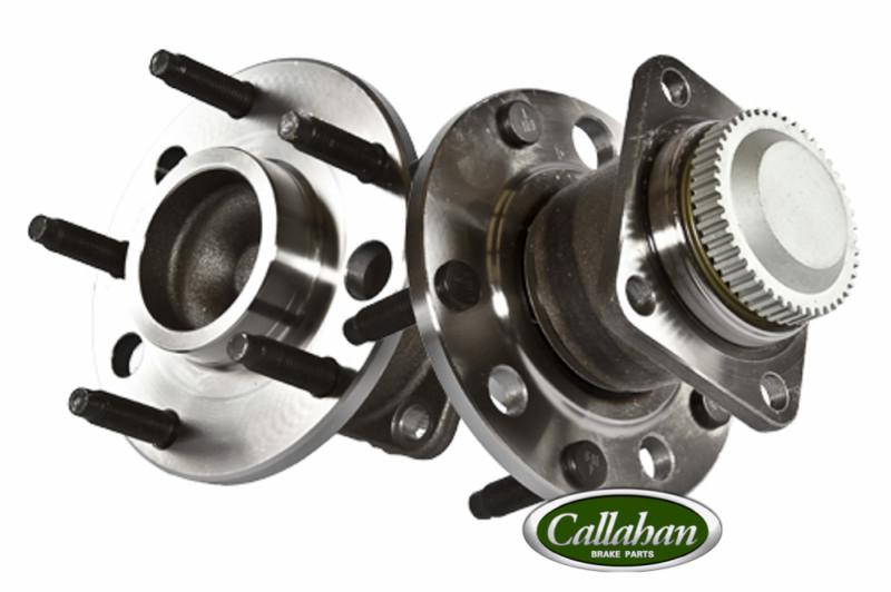 [front] 2 new callahan left/ right hub bearing assembly corvette phaeton