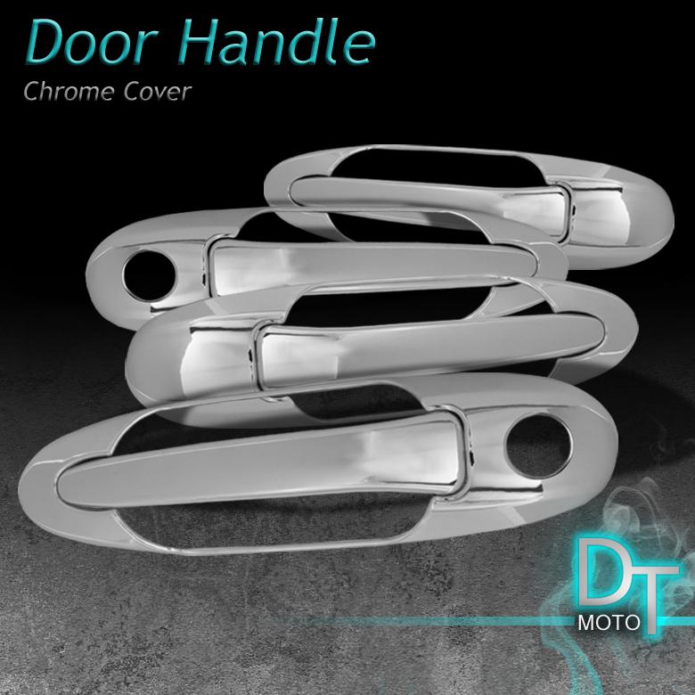 04-06 tundra 4dr 01-07 sequoia 98-07 lx470 land cruiser chrome door handle cover