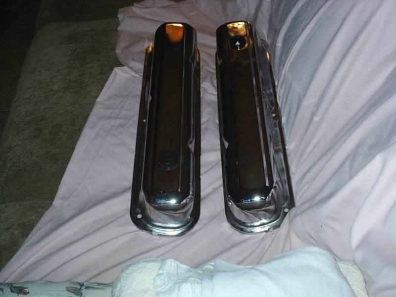 Chrome valve covers dodge 318 ,340 360 