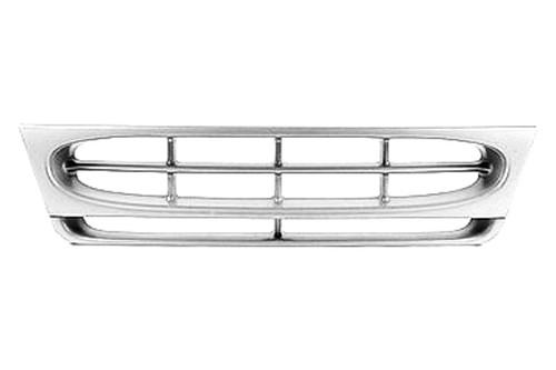 Replace fo1200337pp - 97-99 ford e-series grille brand new van grill oe style