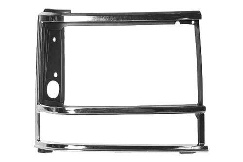 Replace ch2513106pp - chrysler town and country rh passenger side headlight door