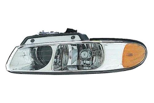 Replace ch2502133 - 2000 chrysler town and country front lh headlight assembly