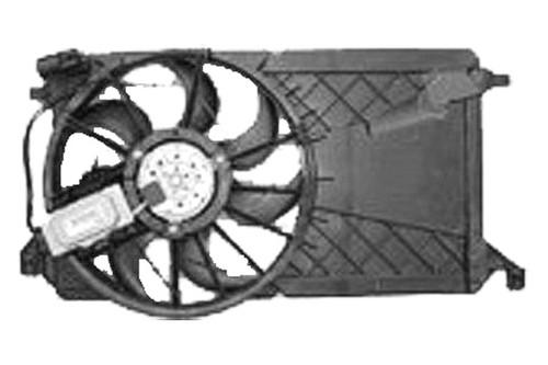 Replace ma3110106 - 04-09 mazda 3 radiator fan shroud car oe style part