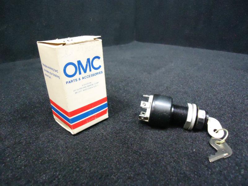 Motor 1974-98 boat ignition switch & key kit# 0386545, 386545 omc sterndrive 4