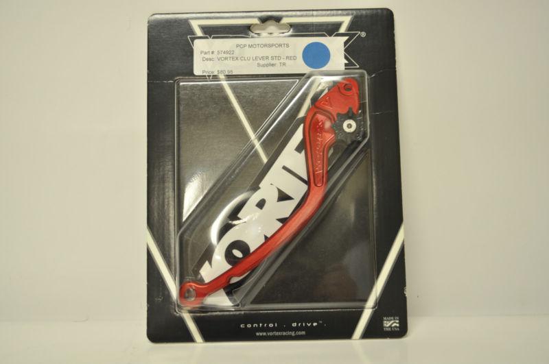 Vortex clutch lever - red - universal honda yamaha kawasaki suzuki 574922