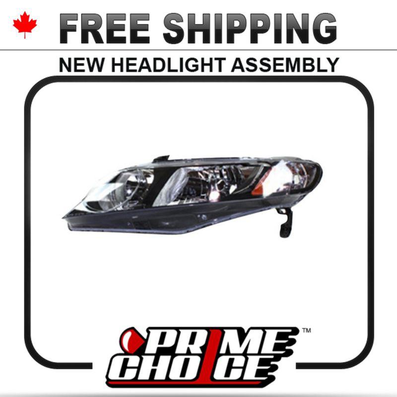 Prime choice new left driver side headlamp headlight assembly replacement lh