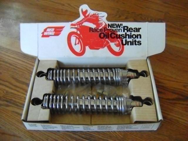 Vintage nos shocks yamaha rd 350 rd 250 rd400 r5  cafe racer street tracker