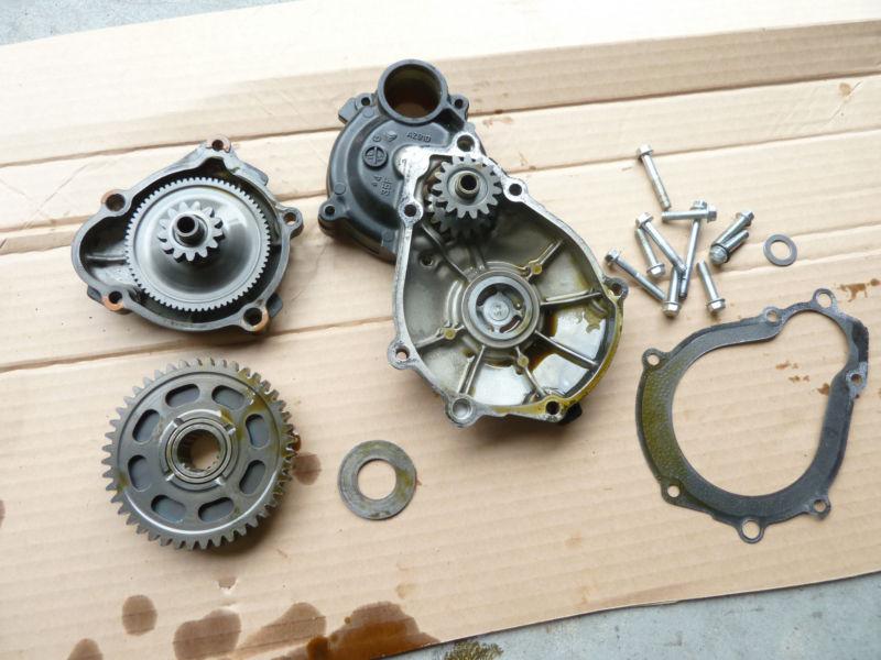  1300 mile 05 - 06 suzuki gsx-r gsxr 1000 starter drive gear cover engine motor 