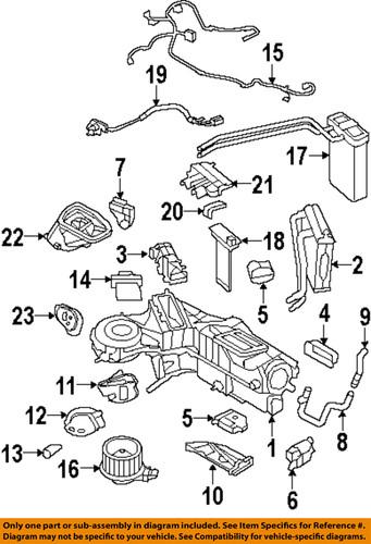 Ford oem 9l3z-19e624-b blower motor regulator/hvac blower motor control unit