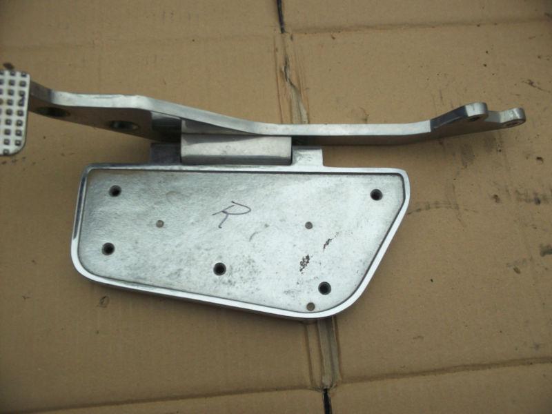 1988 honda gl 1500 driver floorboard & bracket gl1500 floorboard goldwing right 