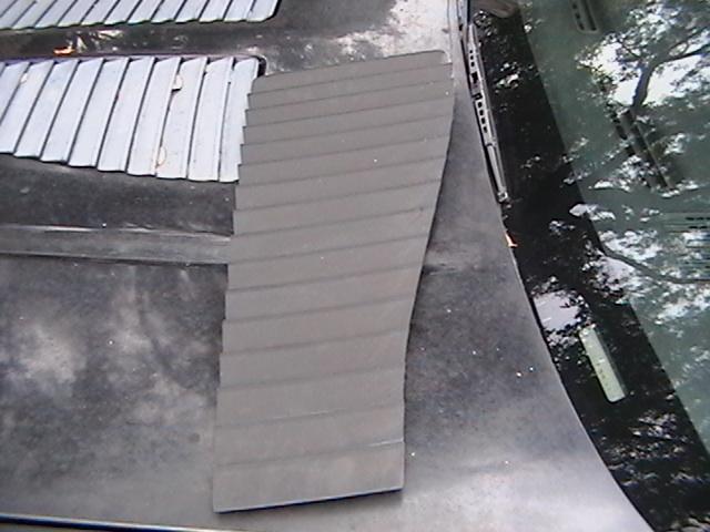 85 92 camaro iroc z hood louver   ( driver side)  (l)