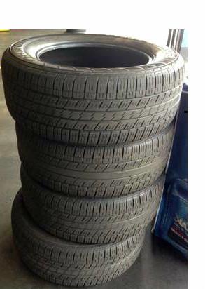 4 kumho solus kl21 265/60r18 tire