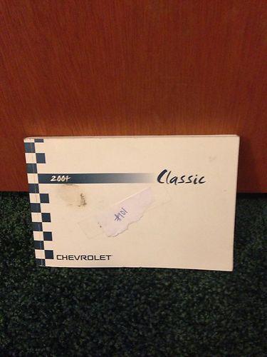 2004 chevrolet classic owners manual