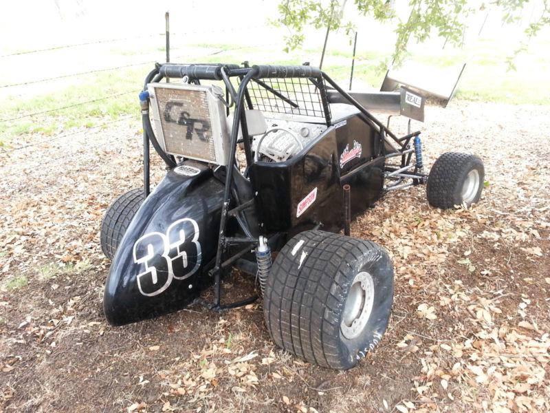 600cc winged mini sprint car