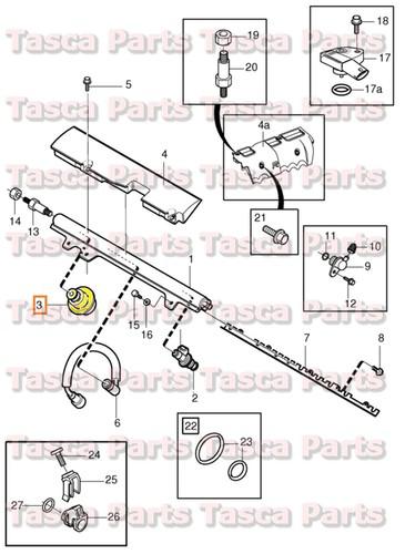 Brand new oem fuel pressure regulator 1999-2009 volvo c70 s60 s70 s80 v70 v70xc