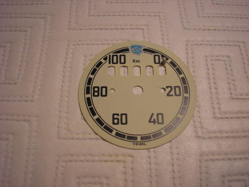 Nsu fox dial face 60mm.