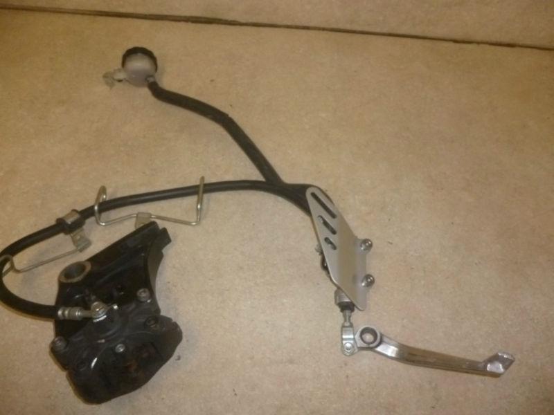 06-10 2007 kawasaki zx14r zx 14 zx14 rear brake caliper master cylinder  #8318