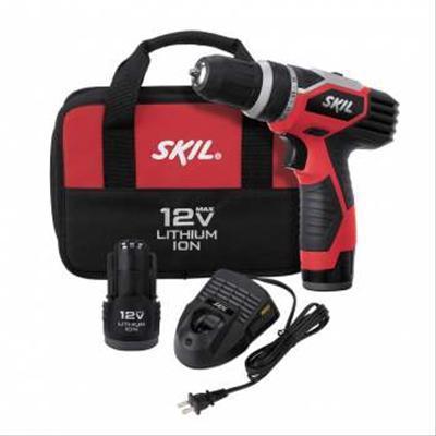 Skil tools 12 v max lithium-ion cordless drill/driver 2414-02