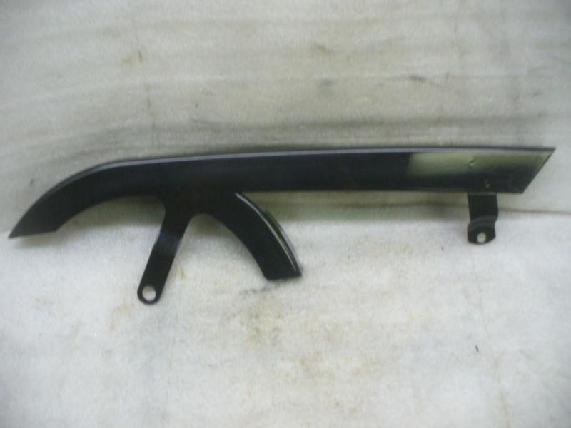 Harley 2010 xl 883 black, rear,oem  upper belt guard.