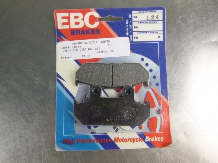 Ebc motorcycle brake pad ebc fa124 new