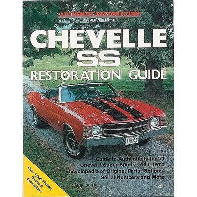 Motorbooks 780879385699 book chevelle ss restoration guide 1964-1972 240 pg