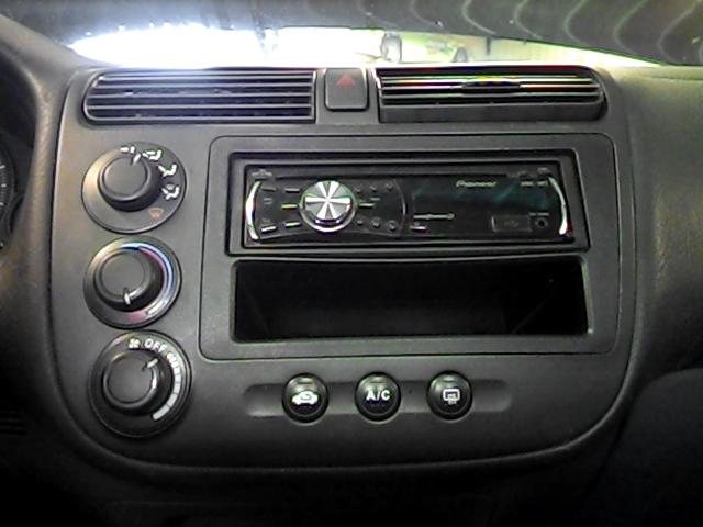 2001 honda civic radio trim dash bezel 2591884