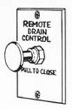 T. h. marine control cable drain rdc-1-dp