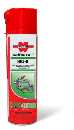 Wurth hhs-2000 / hhs-k high pressure spray grease -500ml aerosol spray can