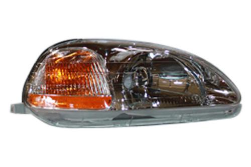 Tyc 20-3161-01 - 1998 honda civic right replacement headlight assembly