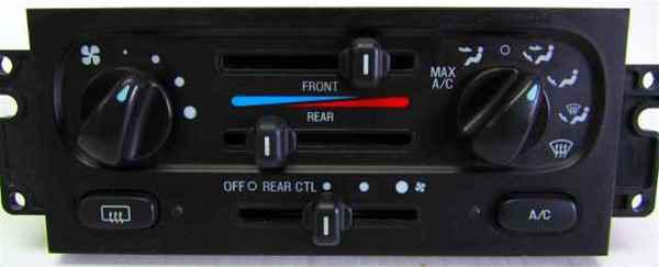 99-03 windstar ac heater temp control w/ rear ac oem