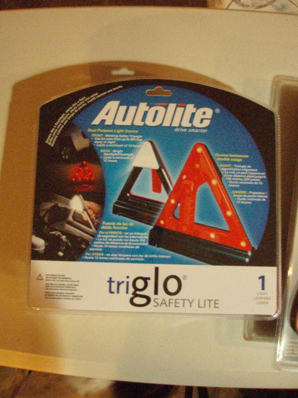 Autolite triglo safety lite auto emergency light, new